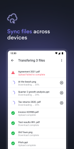اسکرین شات 5 برنامه NordLocker Cloud Storage Space