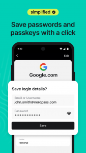 اسکرین شات برنامه NordPass® Password Manager 3