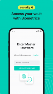 اسکرین شات برنامه NordPass® Password Manager 5