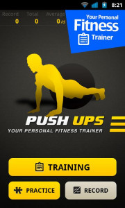 اسکرین شات برنامه Push Ups Workout 1