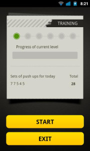 اسکرین شات 4 برنامه Push Ups Workout