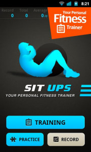 اسکرین شات برنامه Abs Sit Ups Workout 1