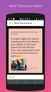 اسکرین شات برنامه Gratitude journal - private diary & affirmations 5