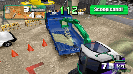 اسکرین شات بازی شبیه ساز ماشین خاک کش بیل مکانیکی 1
