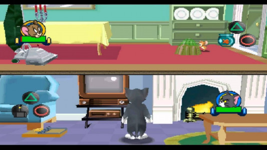 اسکرین شات بازی شبیه ساز تام و جری پلی استیشن 1 2