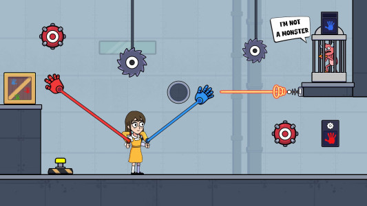 اسکرین شات 1 بازی I'm Not Blue Monster: Rainbow