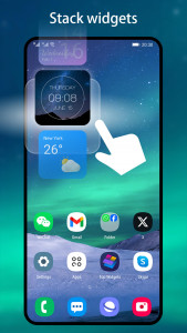 اسکرین شات برنامه Cool Note20 Launcher Galaxy UI 6