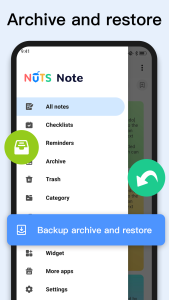 اسکرین شات 5 برنامه Notepad: Notes & Easy Notebook