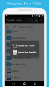 اسکرین شات برنامه Text Editor Plus 4
