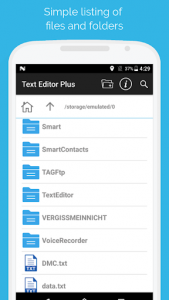 اسکرین شات برنامه Text Editor Plus 1