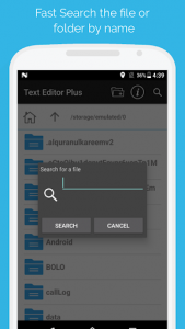 اسکرین شات برنامه Text Editor Plus 6