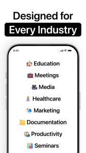 اسکرین شات 5 برنامه iNotebook: Ai Note Taker