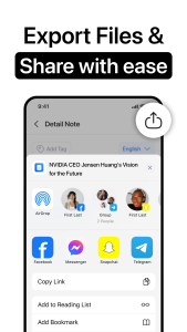 اسکرین شات 7 برنامه iNotebook: Ai Note Taker
