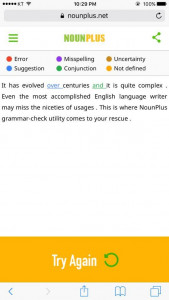 اسکرین شات برنامه Spelling Grammar Checker 3