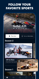 اسکرین شات برنامه Red Bull TV: Videos & Sports 5
