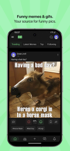 اسکرین شات 1 برنامه Memedroid - Memes & Funny Pics