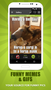 اسکرین شات 1 برنامه Memedroid - Memes App, Funny P