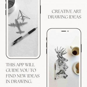 اسکرین شات برنامه Creative Art Drawing Ideas 7