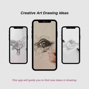 اسکرین شات برنامه Creative Art Drawing Ideas 6