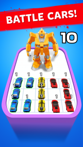 اسکرین شات بازی Robot Merge Master: Car Games 2