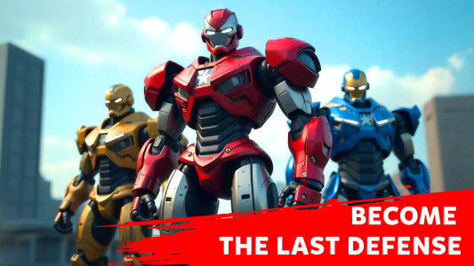 اسکرین شات 1 بازی Robot Merge Master: Car Games