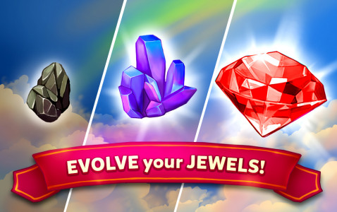 اسکرین شات بازی Merge Jewels: Gems Merger Game 3