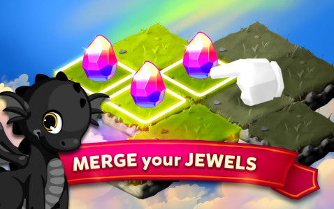 اسکرین شات بازی Merge Jewels: Gems Merger Game 1