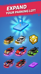 اسکرین شات بازی Merge Neon Car: Idle Car Merge 2