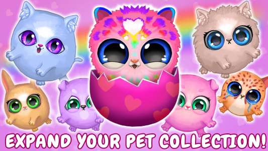 اسکرین شات بازی Merge Fluffy Animals: Egg pets 3