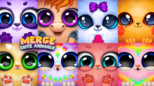 اسکرین شات بازی Merge Cute Animals: Pets Games 1