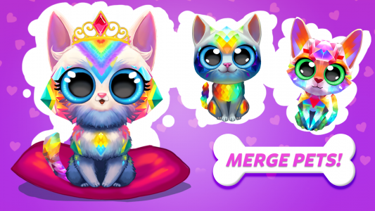 اسکرین شات بازی Merge Cute Animals: Pets Games 3