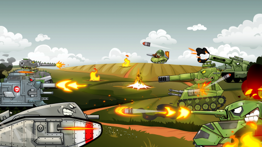 اسکرین شات بازی Merge Tanks: Combat war Stars 2