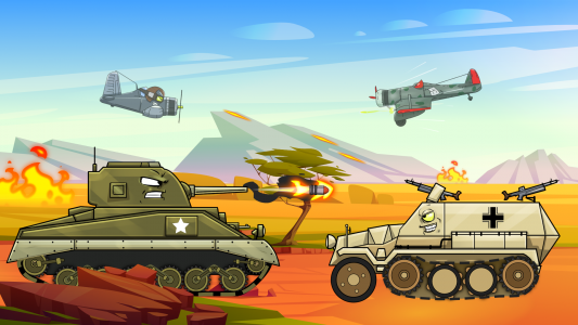 اسکرین شات بازی Merge Master Tanks: Tank wars 4
