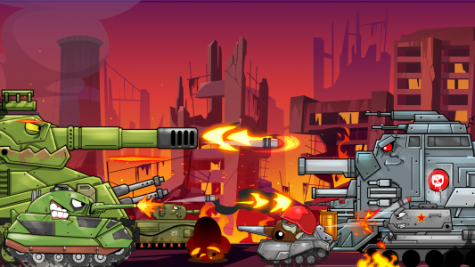 اسکرین شات بازی Merge Master Tanks: Tank wars 3