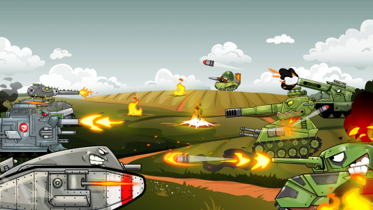 اسکرین شات 2 بازی Merge Master Tanks: Tank wars