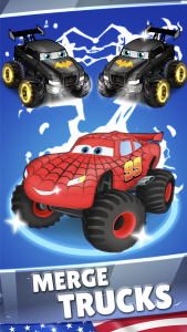 اسکرین شات بازی Merge Truck: Monster Truck 2