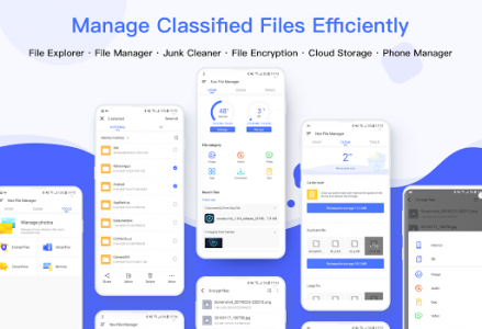 اسکرین شات برنامه Nox File Manager - file explorer, safe & efficient 1