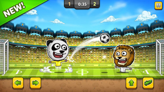 اسکرین شات بازی ⚽ Puppet Soccer Zoo - Football ❤ 3