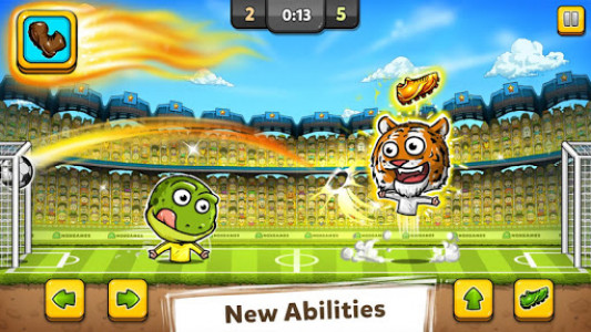 اسکرین شات بازی ⚽ Puppet Soccer Zoo - Football ❤ 8
