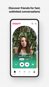 اسکرین شات برنامه MEEFF - Make Global Friends 4