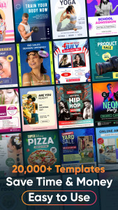 اسکرین شات 1 برنامه Poster Maker, Flyer Maker