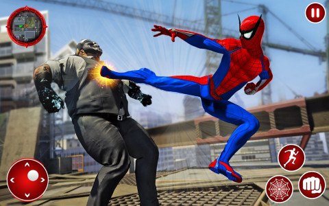 اسکرین شات بازی Flying Spider Hero-Spider Game 2