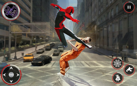 اسکرین شات بازی Flying Spider Hero-Spider Game 7
