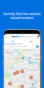 اسکرین شات برنامه PayPal Prepaid 4