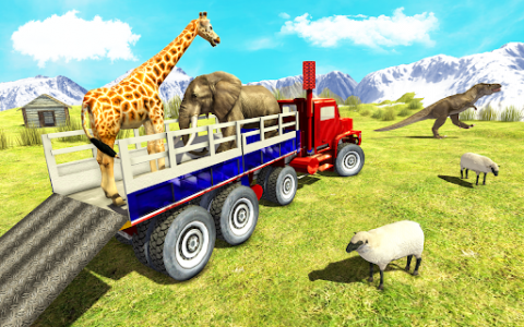 اسکرین شات برنامه US Wild Animal Transport Game: Zoo Animal Sim 5