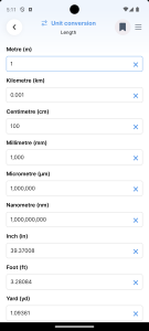 اسکرین شات 4 برنامه Maths Formulas Lite