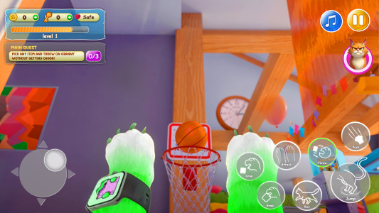 اسکرین شات 3 بازی Cat Simulator Pranks Vs Granny