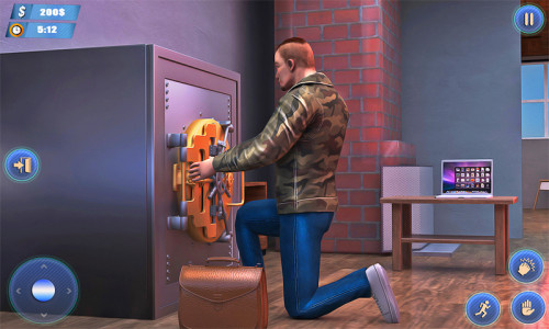 اسکرین شات بازی Thief Bank Robbery Simulator 3