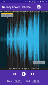 اسکرین شات برنامه VL Music Player 8