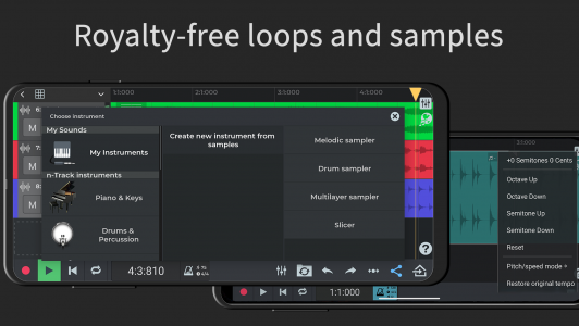 اسکرین شات 8 برنامه n-Track Studio DAW: Make Music